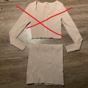 Ribbed Abercrombie & Fitch SKIRT ONLY !